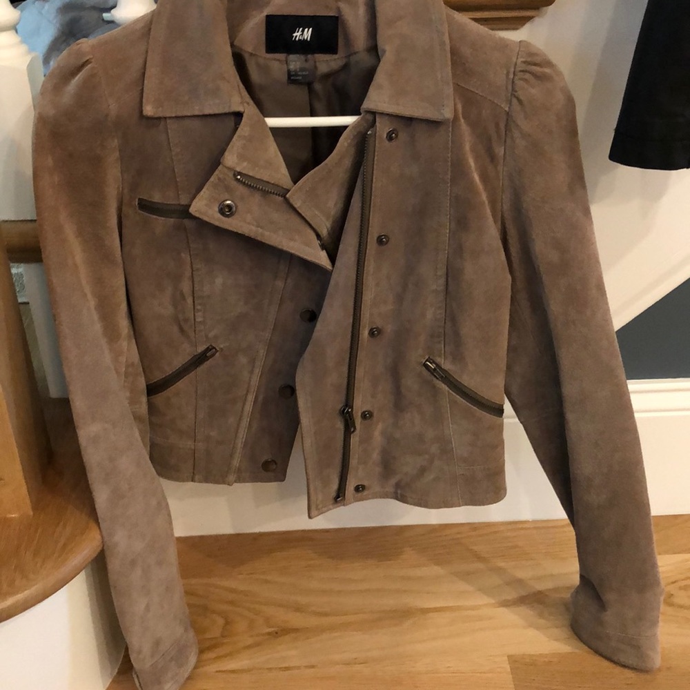 HM Suede short jacket